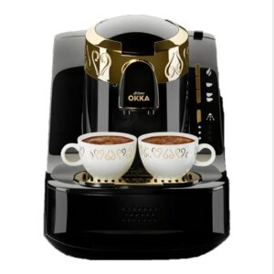 ماكينة تحضير القهوة التركي ارزوم اوكا ، 710 وات ، أسود × ذهبي ،OK008