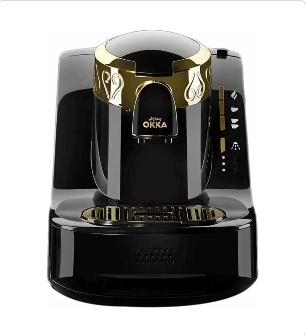 ماكينة تحضير القهوة التركي ارزوم اوكا ، 710 وات ، أسود × ذهبي ،OK008 - الصورة 3
