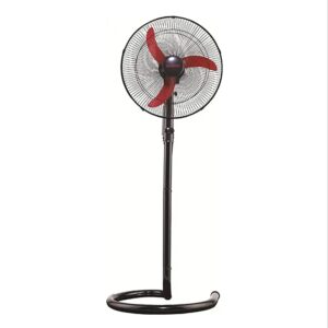 مروحة فريش ستاند شبح، 20 بوصة، 3 سرعات، أسود