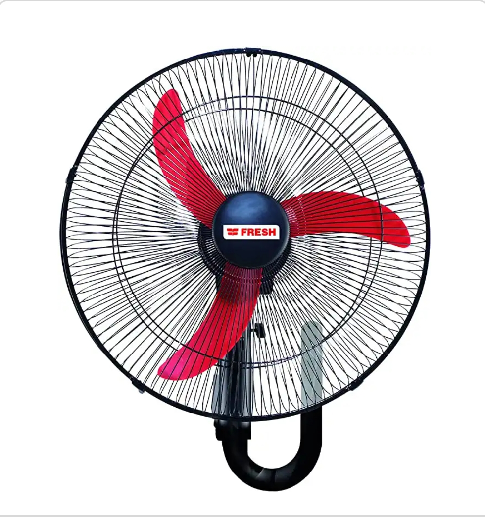 مروحة حائط فريش الشبح، 20 بوصة، ألوان متعددة